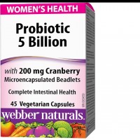 WEBBER NATURALS-ПРОБИОТИК ЗА ЖЕНИ 5 млрд.Х 45