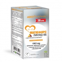 АБО ФАРМА-МАГНЕФОРС ЛИК.МАНГО MG+Б6Х20