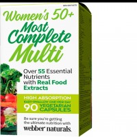 WEBBER NATURALS-МУЛТИВИТАМИНИ ЗА ЖЕНИ 50+ X 90