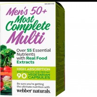 WEBBER NATURALS-МУЛТИВИТАМИНИ ЗА МЪЖЕ 50+ X 90