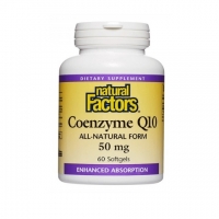 NATURAL FACTORS КОЕНЗИМ Q10 50 МГХ60 КАП
